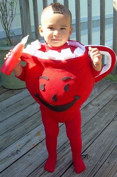 Kool-Aid toddler Halloween costume