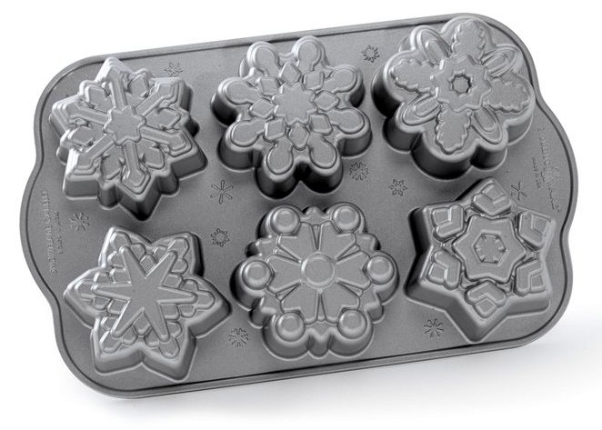 Nordic Ware Snowflake Cakelet Pan