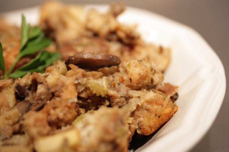 Sausage and apple stuffing