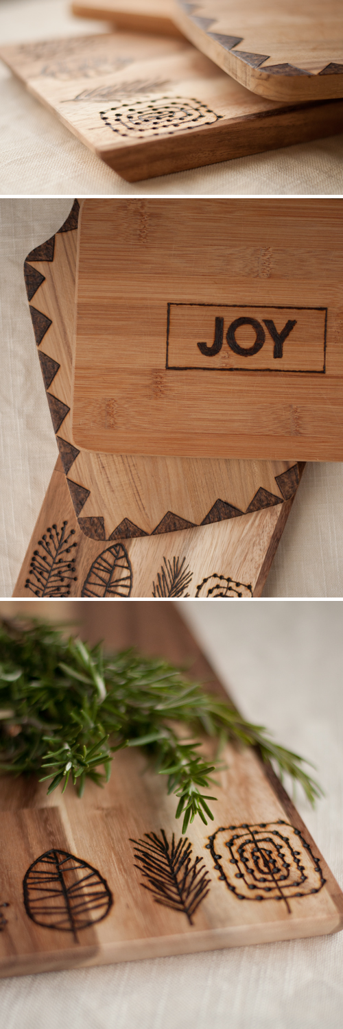 Personalized cutting boards