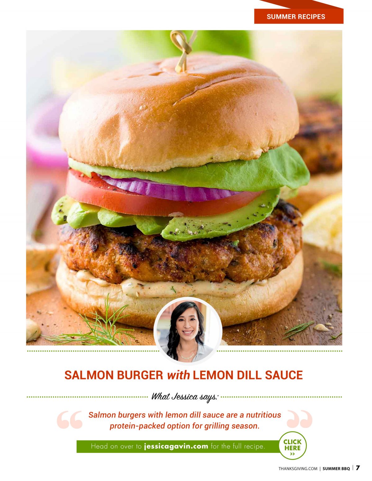 Salmon burgers with lemon dill sauce