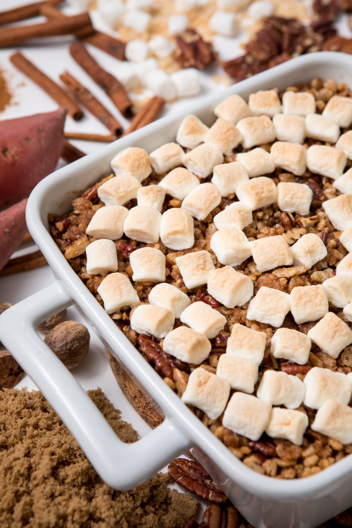 5D4B6119 - Sweet Potato Casserole with Pecan Topping