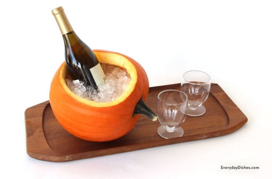 Halloween pumpkin designs pumpkin ice bucket