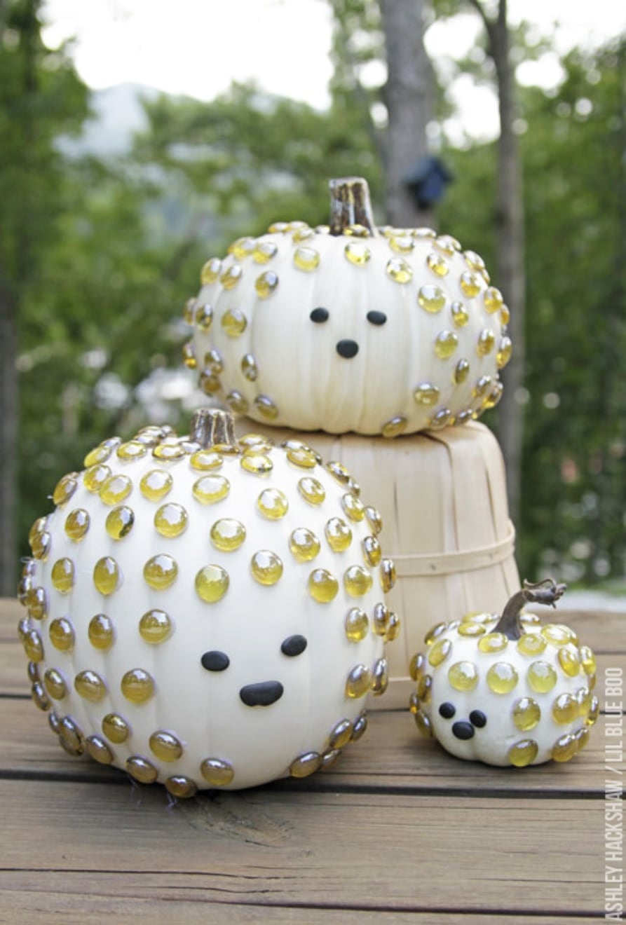 Halloween pumpkin designs hedgehog pumpkins