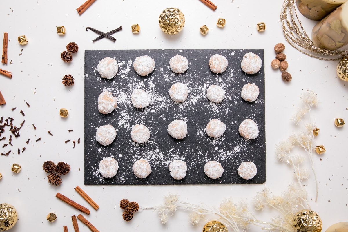 5D4B6042 - Chai Spiced Snowball Cookies