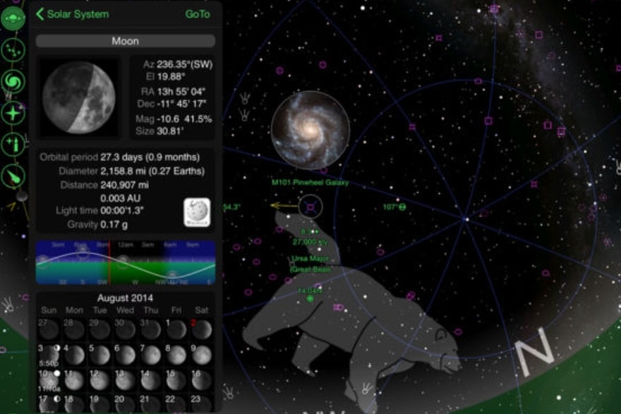 Find these constellations with your kids Go Skywatch app